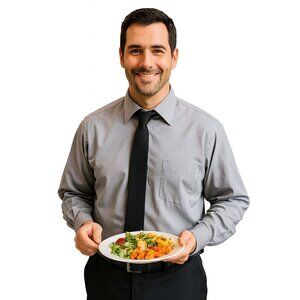 Pierre Cardin Men’s 15.5 Light Gray Dress Shirt Classic Fit